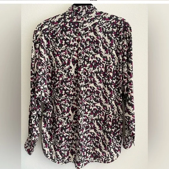 💜Silk Isabel Marant Cade blouse - Picture 5 of 6